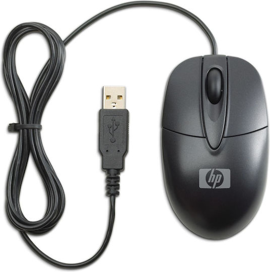 HP Travel Wired Mouse Black
