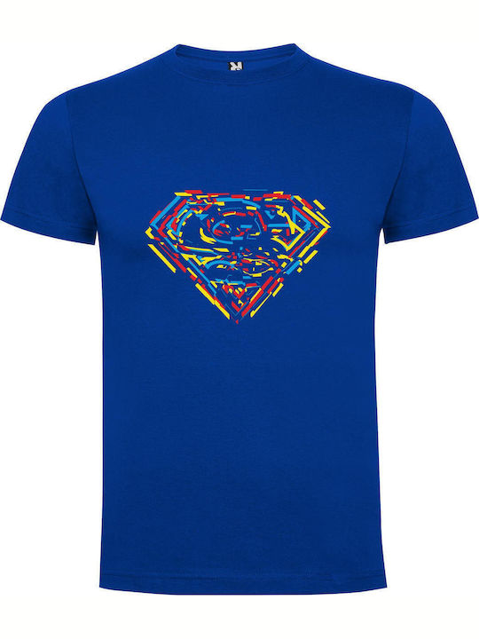 Leuchtendes Superman-Emblem Superflat T-Shirt