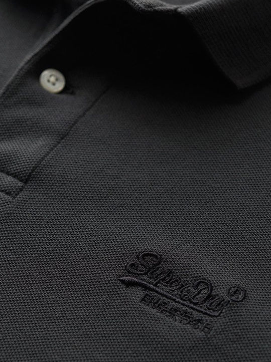 D2 Ovin Vint Polo T-Shirt Black
