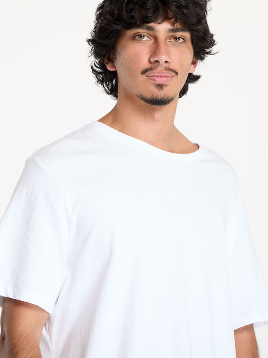 Flight Cotton Stretch Athletic T-shirt White