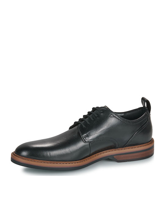 Aldwin Lace Handmade Men's Leather Dress Shoes Black