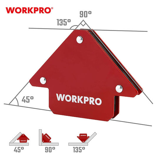 Магнит За Заварчици 75mm 3" 4 Позиции Wp232045 Workpro Карта