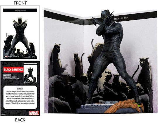 Marvel Collection Pvc Statue 1/10 Black Panther Marvel Knights 4 17cm