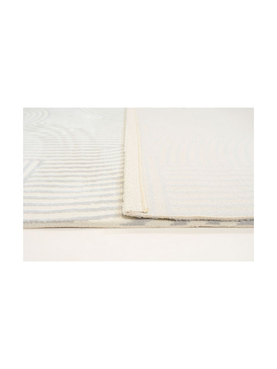 Ezzo Carolina E682b2a Rug Fireplace Rectangular Light Grey