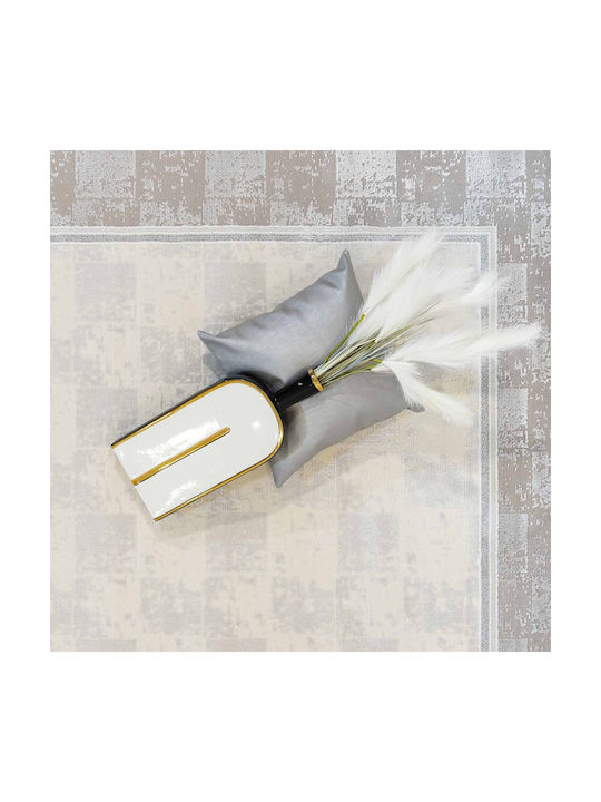 Ezzo Carlota E700b2a Χαλί Τζακιού Ορθογώνιο Light Grey 200x250cm