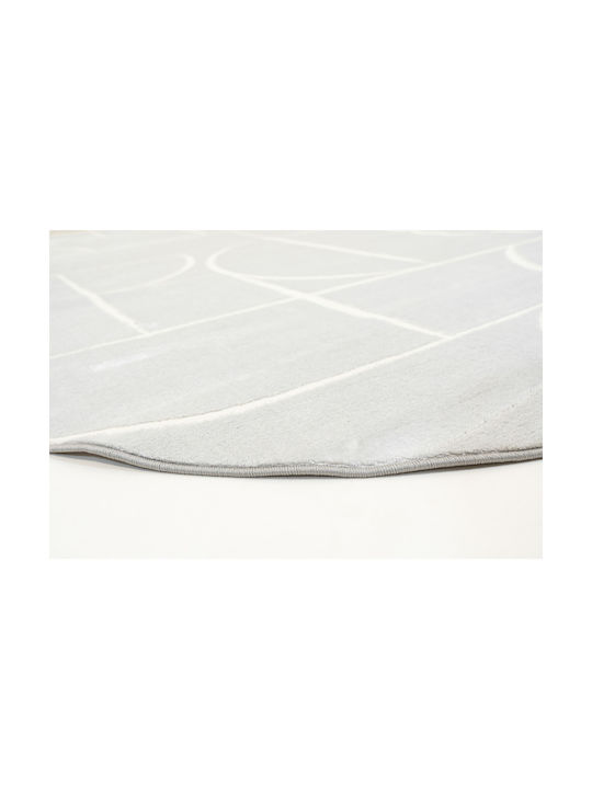 Ezzo Forma E460b2a Χαλί Τζακιού Διάδρομος Light Grey 80x150cm