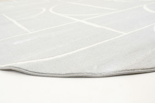 Ezzo Forma E460b2a Χαλί Τζακιού Διάδρομος Light Grey 80x150cm