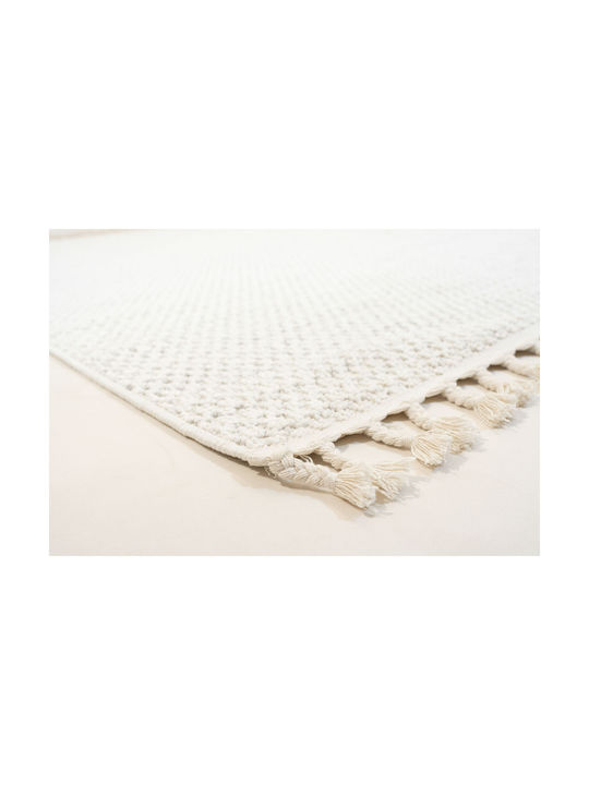 Ezzo Cottone E795a3u Χαλί Διάδρομος Cream 80x200cm