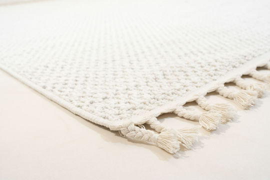 Ezzo Cottone E795a3u Χαλί Διάδρομος Cream 80x200cm