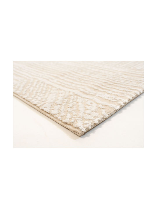 Ezzo Carlota E703b1w Χαλί Τζακιού Ορθογώνιο Beige 160x230cm