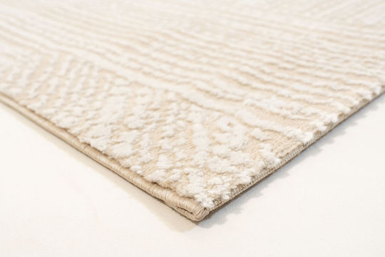 Ezzo Carlota E703b1w Rug Fireplace Rectangular Beige