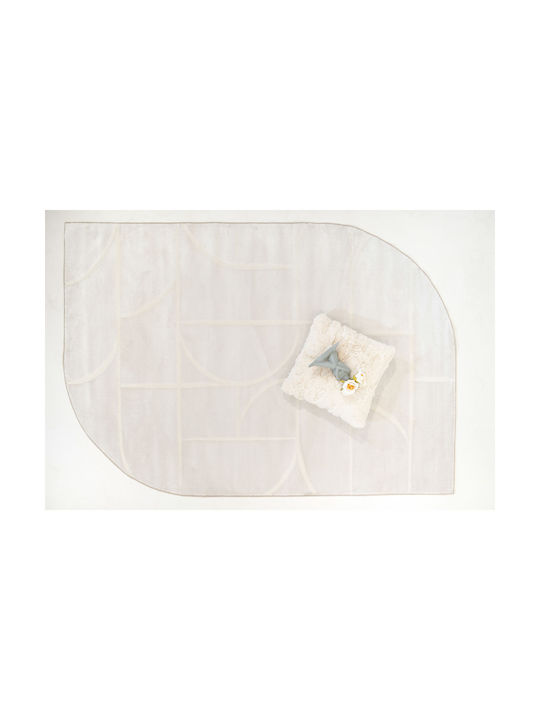 Ezzo Forma E460a1w Τζακιού 160x230cm Cream Ezzo Forma E460a1w Τζακιού 160x230cm Cream