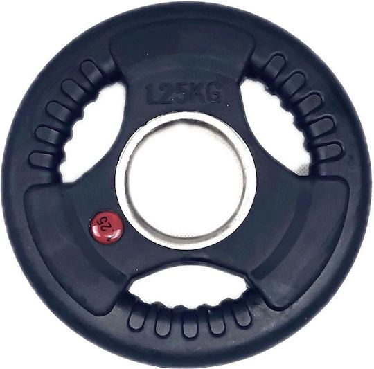 Toorx Set of Plates Olympic Type Rubber 1 x 1.25kg Φ50mm with Handles