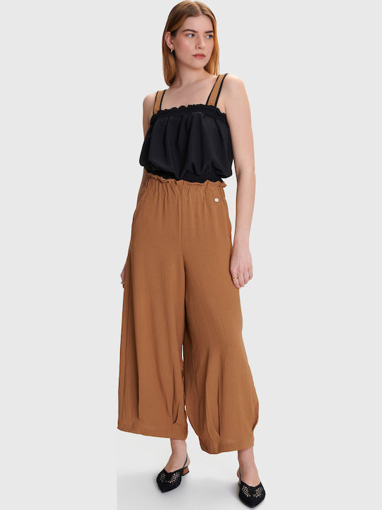Damen Culotte Brown