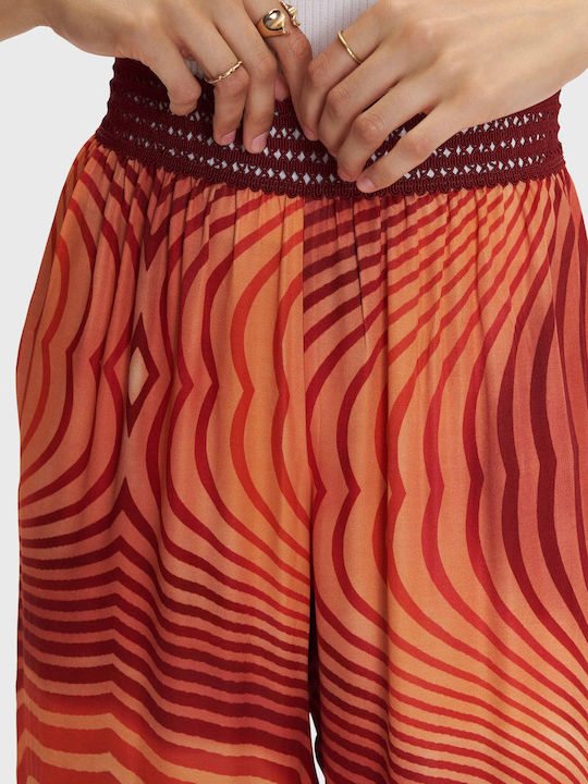 Dama Tesatura Pantaloni Multicolor