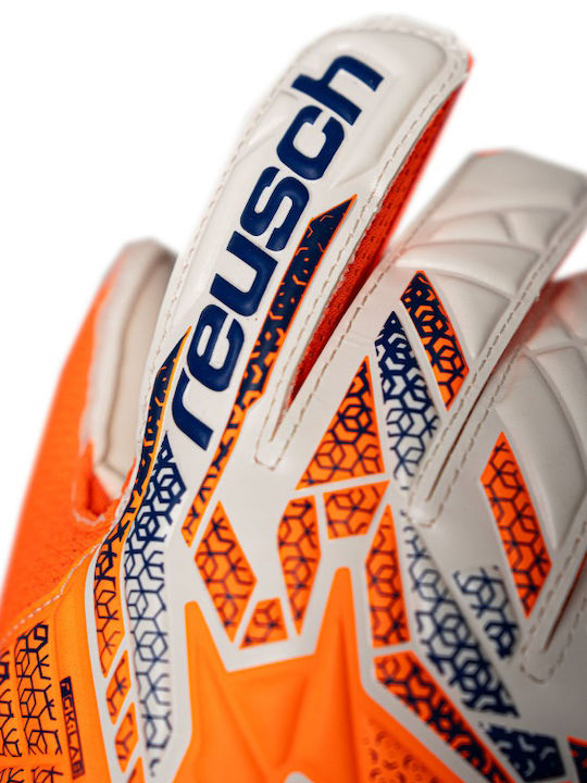 Reusch Attrakt Solid Γάντια Τερματοφύλακα Παιδικά Πορτοκαλί