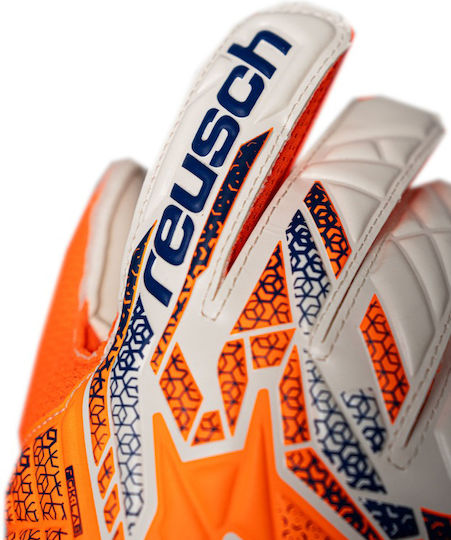 Reusch Attrakt Solid Голмански ръкавици Детски Оранжев