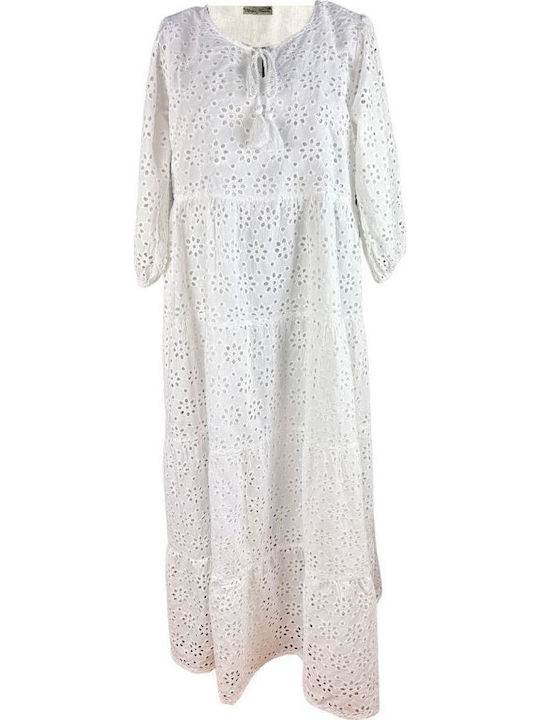 Maxi Rochie Alb