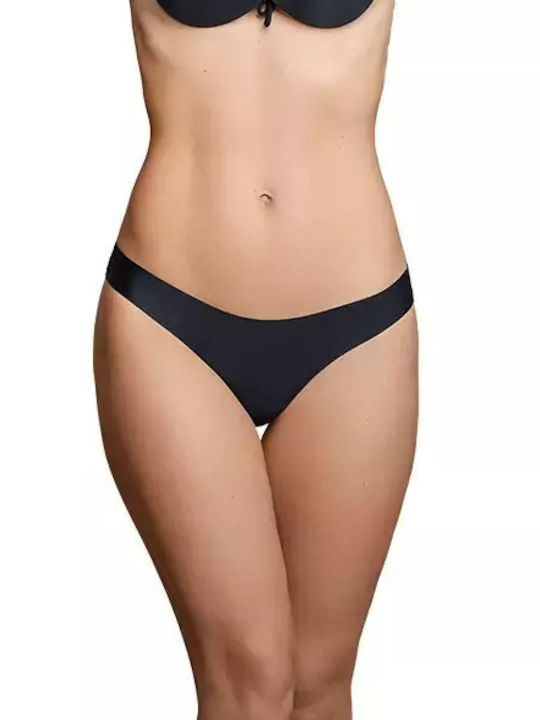 Γυναικείο Brazil χωρίς Ραφές Nude, Black