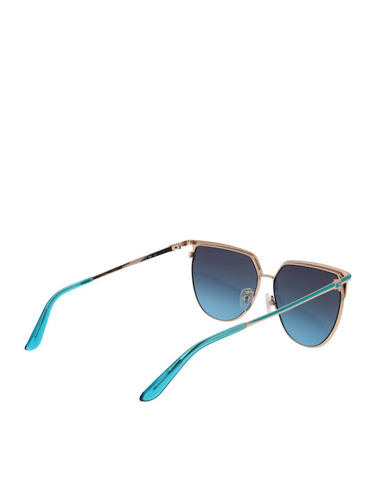 Guess Guess Women's Sunglasses with Black Metallic Frame and Blue Gradient Lenses GU00132 92W