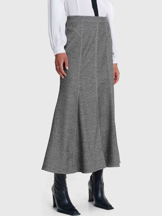 Maxi Skirt Gray
