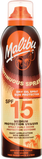 Malibu Ulei Uscat Spray SPF15 175ml + Gel After Sun 100ml