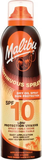 Malibu Ulei Uscat Spray SPF10 175ml + Gel After Sun 100ml