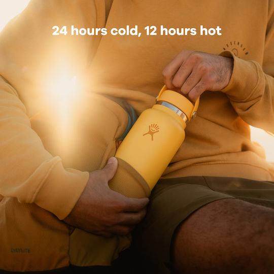 Hydro Flask Μπουκάλι Θερμός Ανοξείδωτο 621ml Sunbeam Yellow Sunbeam Yellow