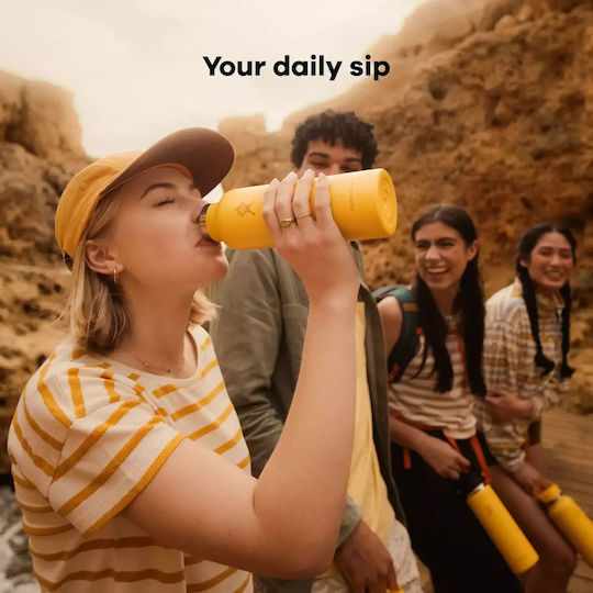 Hydro Flask Μπουκάλι Θερμός Ανοξείδωτο 621ml Sunbeam Yellow Sunbeam Yellow