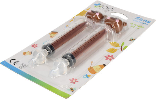 Vp Santé Bear Baby Nose Syringes Without Bisphenol A 4 Months Over Brown