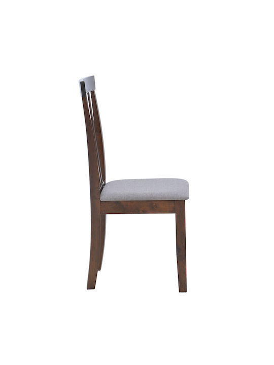 Houston Stühle Speisesaal Nut 1Stück 40x49x94cm