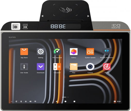 SunMi All-In-One POS System Schreibtisch Mini mit Bildschirm 4"