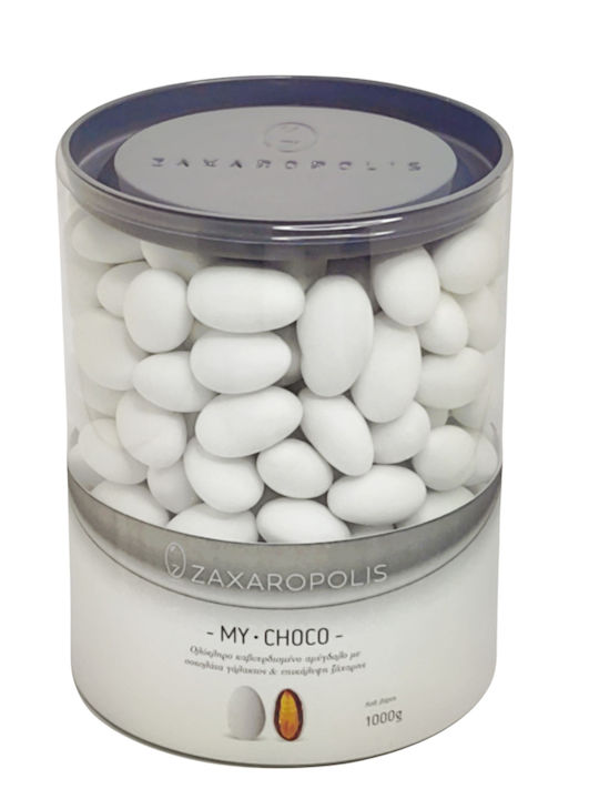 Zaxaropolis Κουφέτα Αμυγδάλου My Choco σε Σχήμα Κλασικό με Γεύση Ροδάκινο Πορτοκαλί 1000gr