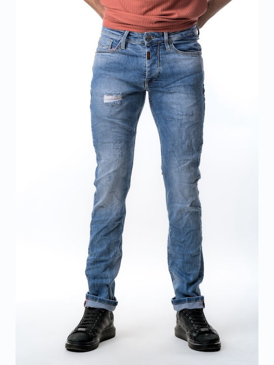 Life Style Butiken 725 Light Blue Men's Jean Pants Light Blue Regular Fit