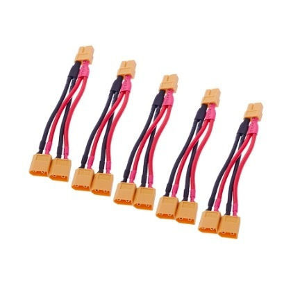 Адаптер 1 Женски Xt60 Към 2 Мъжки Xt60