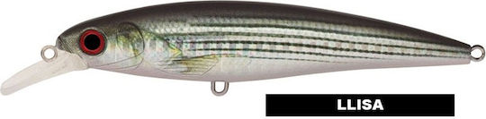Momeli Artificiale Akami Real Minnow 10cm Macrou Albastru