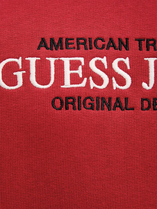 American Tradition Sweatshirt with Hood Red