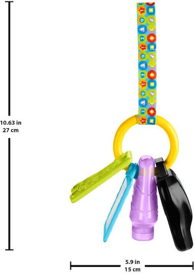 Fisher Price Educational Keys ABC 123 with Music and Sounds for 6+ Months