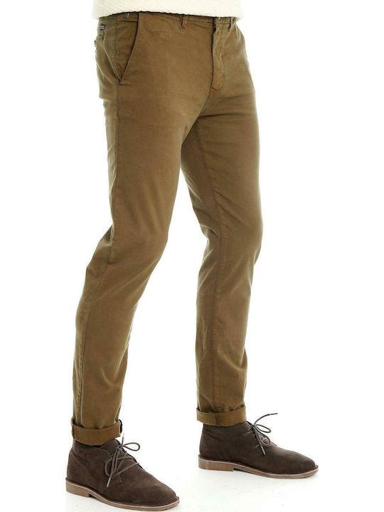 FBM006-00102 Hose Chino Elastisch Olive