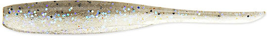 Silicone Keitech Shad Impact 2" 5cm #416 Silver Flash Minnow
