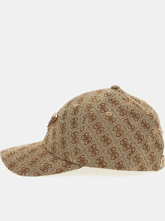 Guess Katya 4g Logo Cap Strapback Aw5368pol01 Ltl Brown Guess Katya 4g Logo Cap Strapback Aw5368pol01 Ltl Brown