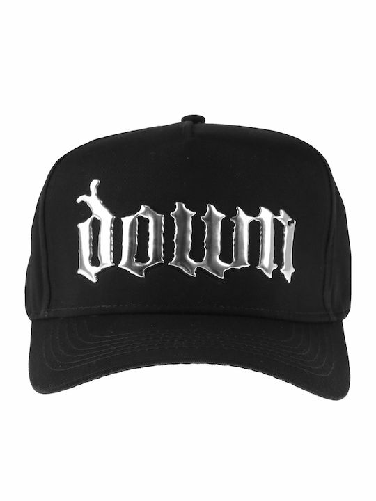 Καπέλο Down Sonic Silver Logo Baseball Cap Black Downsscap01b