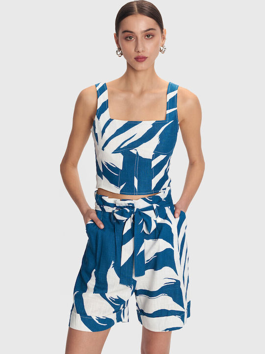 Damen Bermuda Multicolor