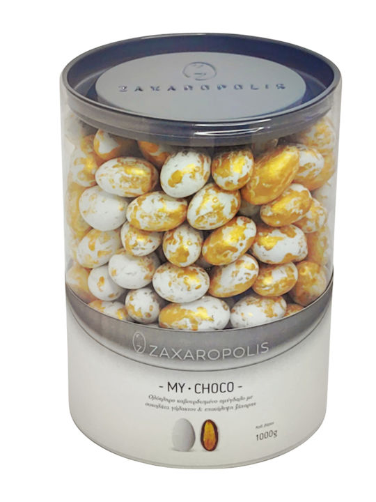 Zaxaropolis My Choco Classic Jordan Almonds Gold 1000gr