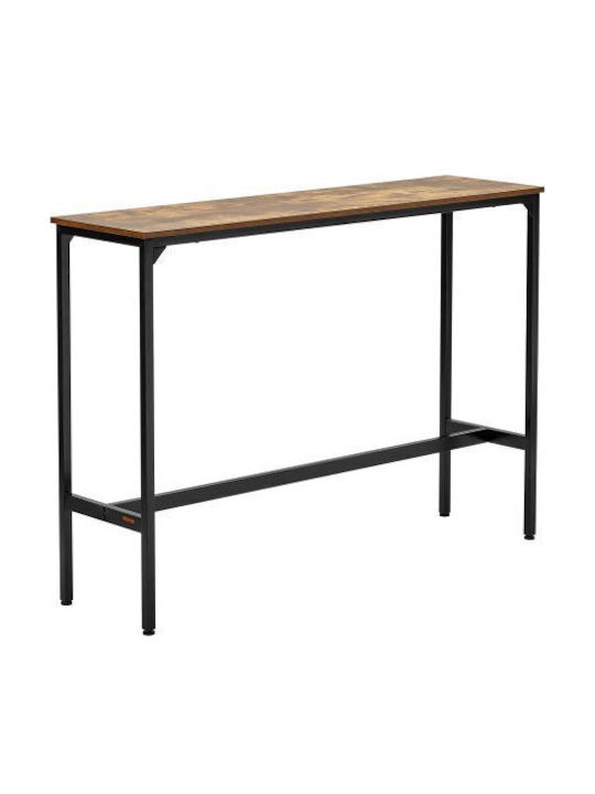 Table Bar Wooden Brown 139.7x38.1x99.06cm