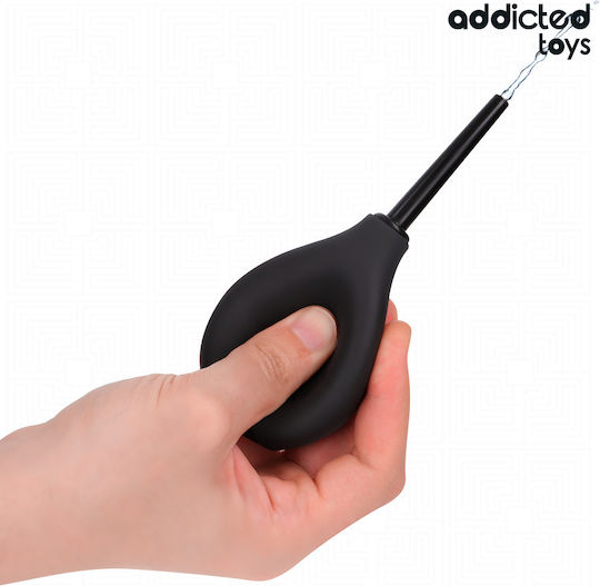 Addicted Toys Travel Πρωκτικό Ντους Small Μαύρο