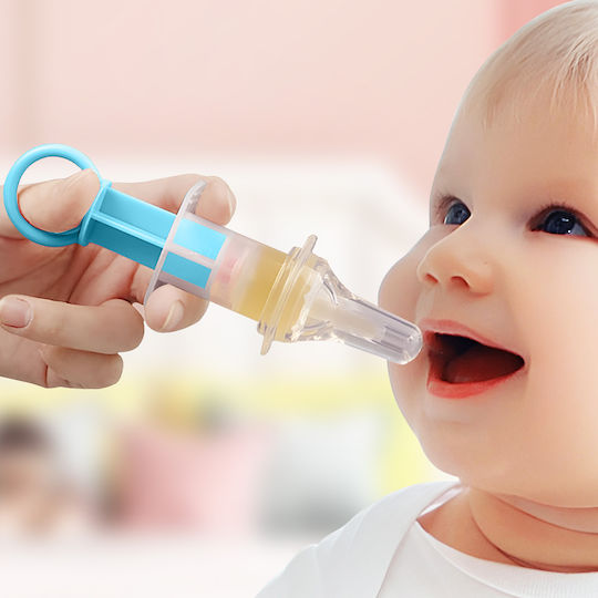 Vp Santé Seringue Bpa-freie flüssige Medizin für Kinder Weiß Blau