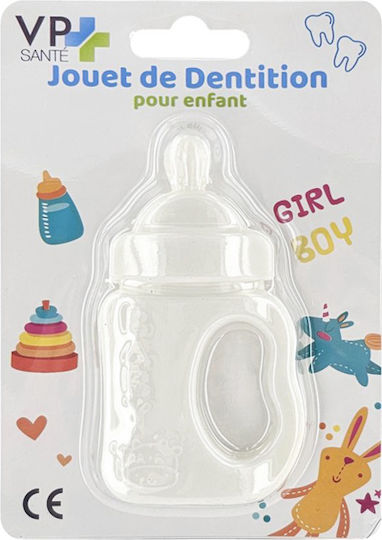 Vp Santé BPA-freies Baby-Teething-Spielzeug Flasche Weiß
