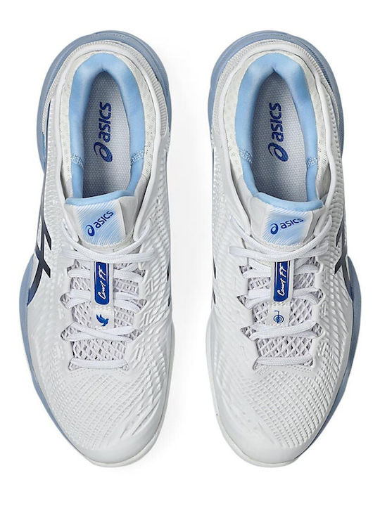 ASICS Court Ff 3 Novak Ανδρικά Παπούτσια Τένις για Όλα τα Γήπεδα Λευκά