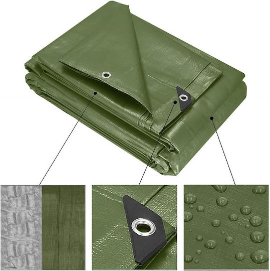 Impermeabil Prelată 120gr/m² 9x6m. Tip de lumină Verde